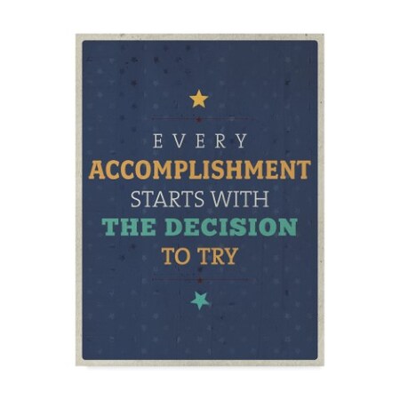 Every Accomplishment by American Flat, 14x19-Inch
